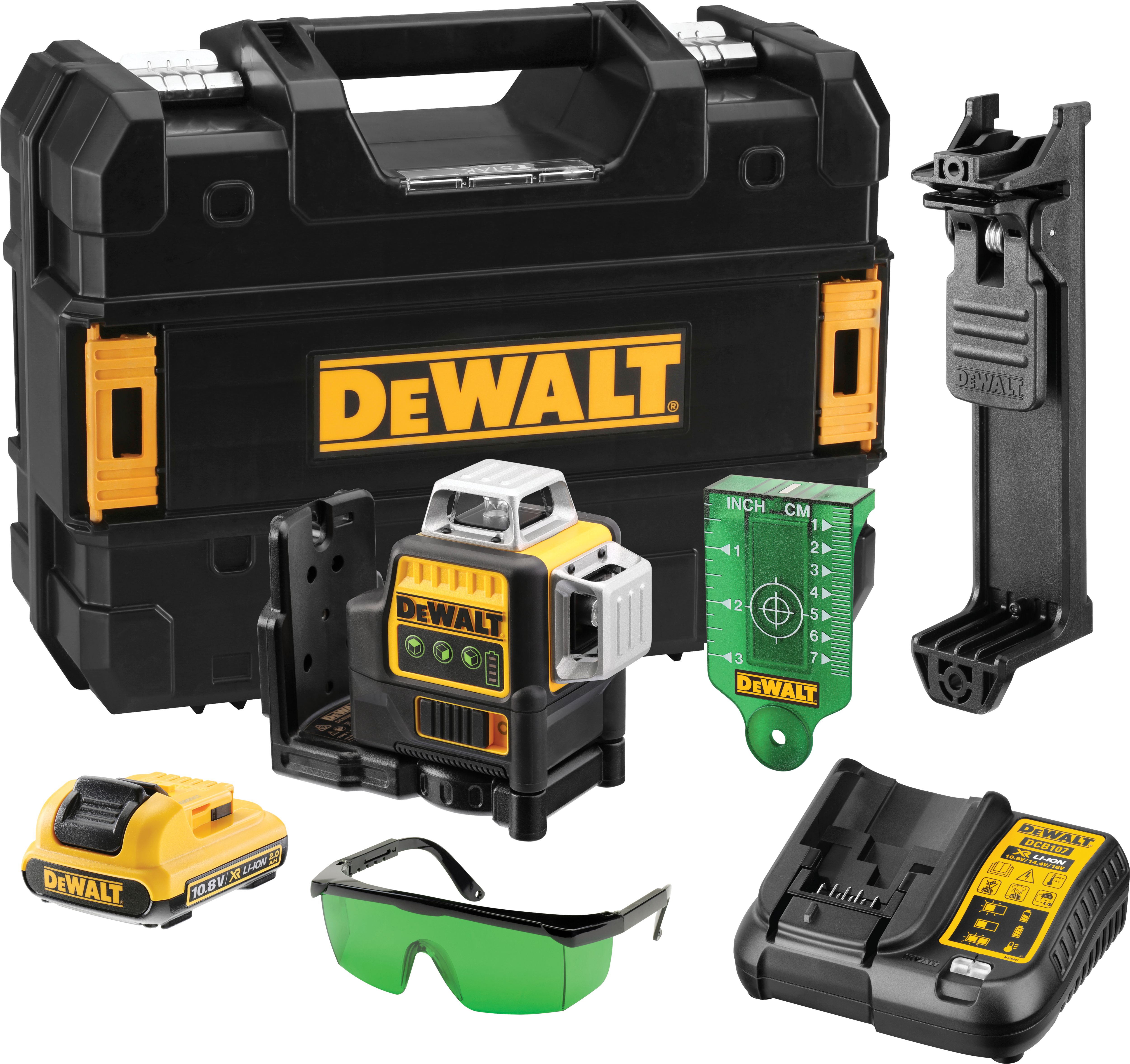 DEWALT DCE089D1G-GB 12V 2.0Ah Self Levelling Multi Line