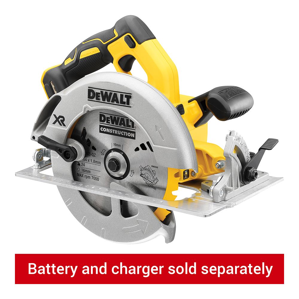 DEWALT DCS570N-XJ 18V XR Brushless 184mm Cordless Circular Saw - Bare