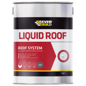 Everbuild Aquaseal Grey Liquid Roof Membrane Seal - 7kg