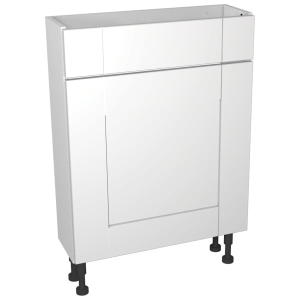 Vermont White Compact Floorstanding Toilet Unit - 600 x 735mm