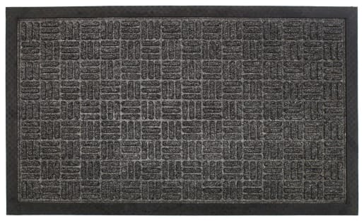 Grey Durable Doormat 45x75cm