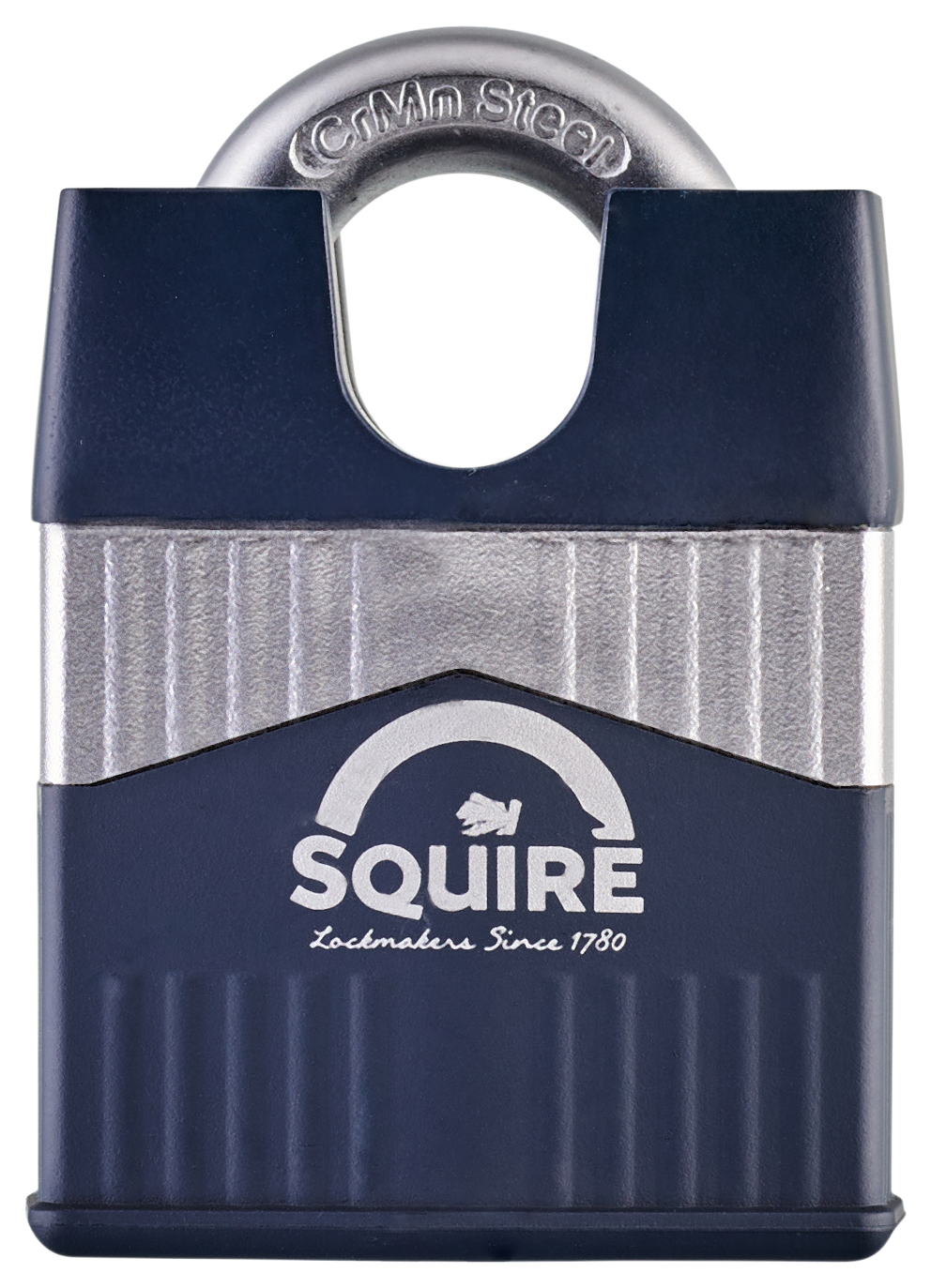 Squire Solid Diecast Body with Closed Boron Shackle Padlock - 55mm