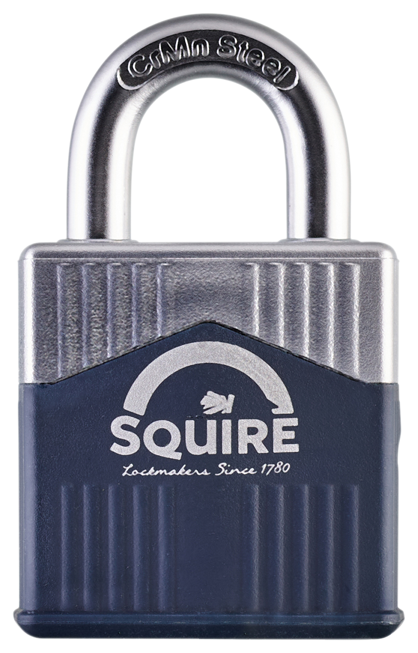 Squire Solid Diecast Body with Boron Shackle Padlock - 45mm