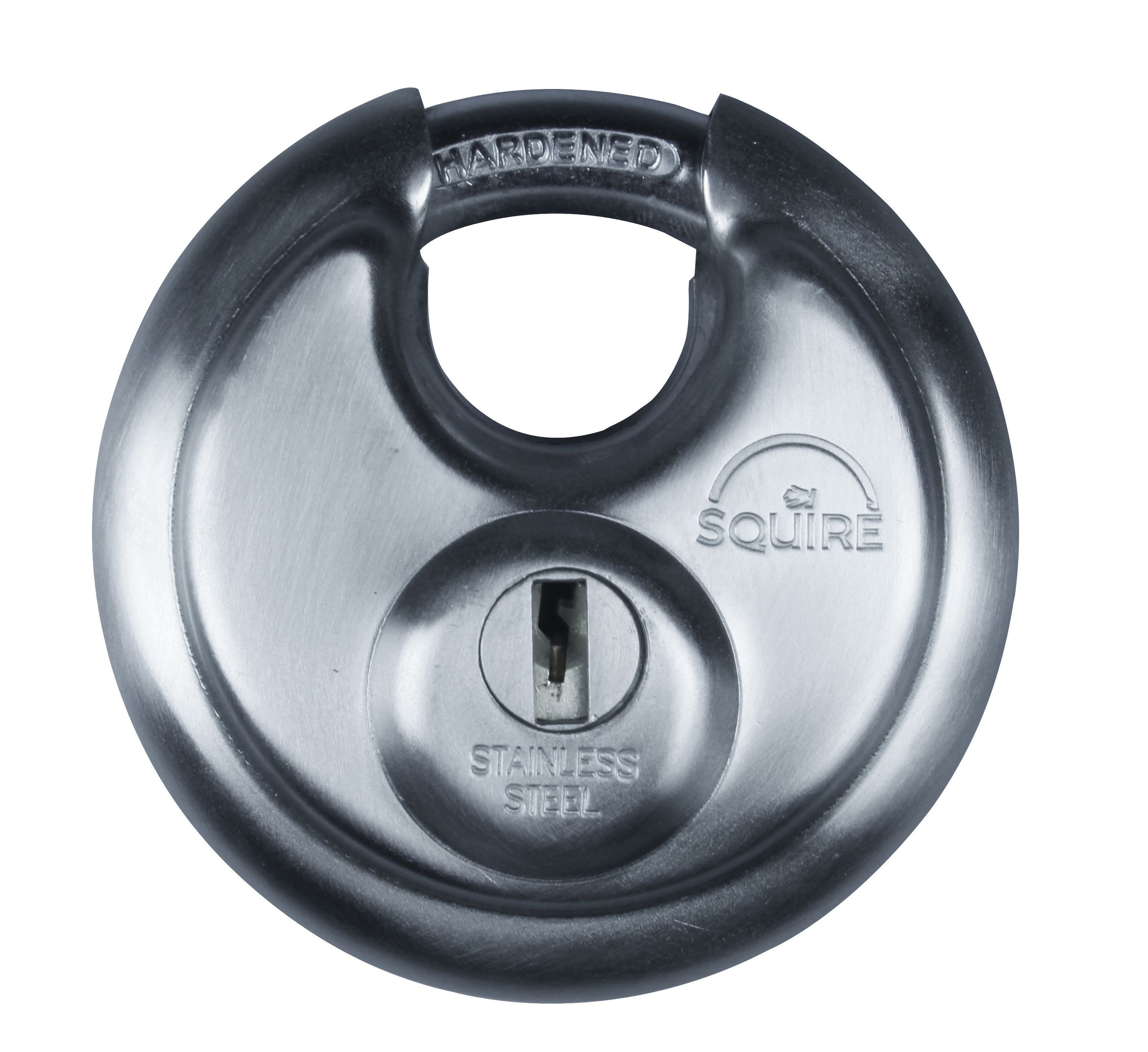 Squire Discus Padlock with Drill Protection & Boron