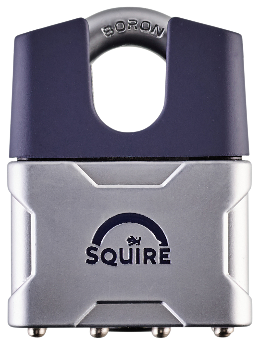 Squire Die Cast Body Cover with Closed Boron Shackle Padlock - 50mm