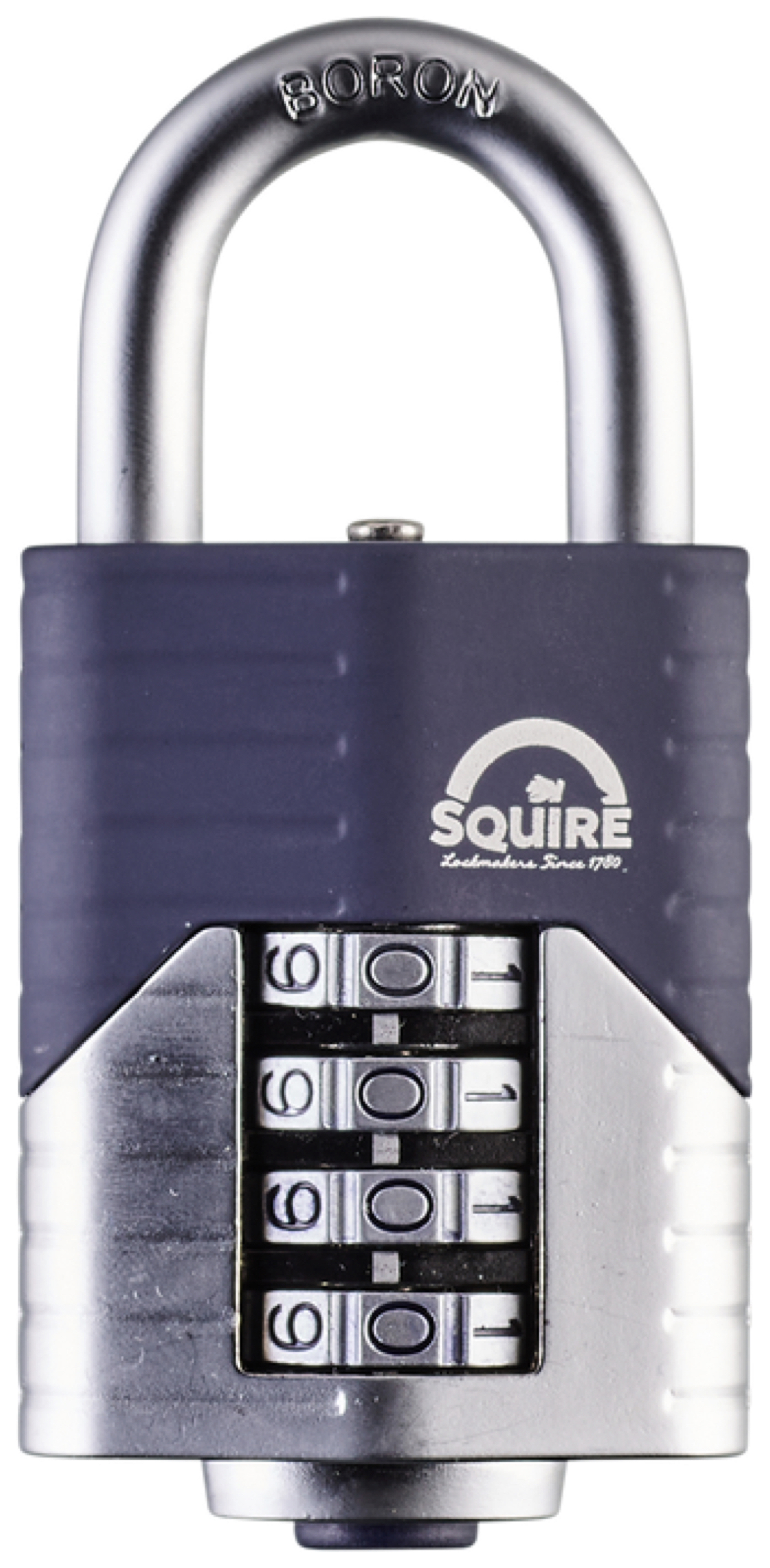 Squire Combination Padlock with Boron Shackle - 50mm