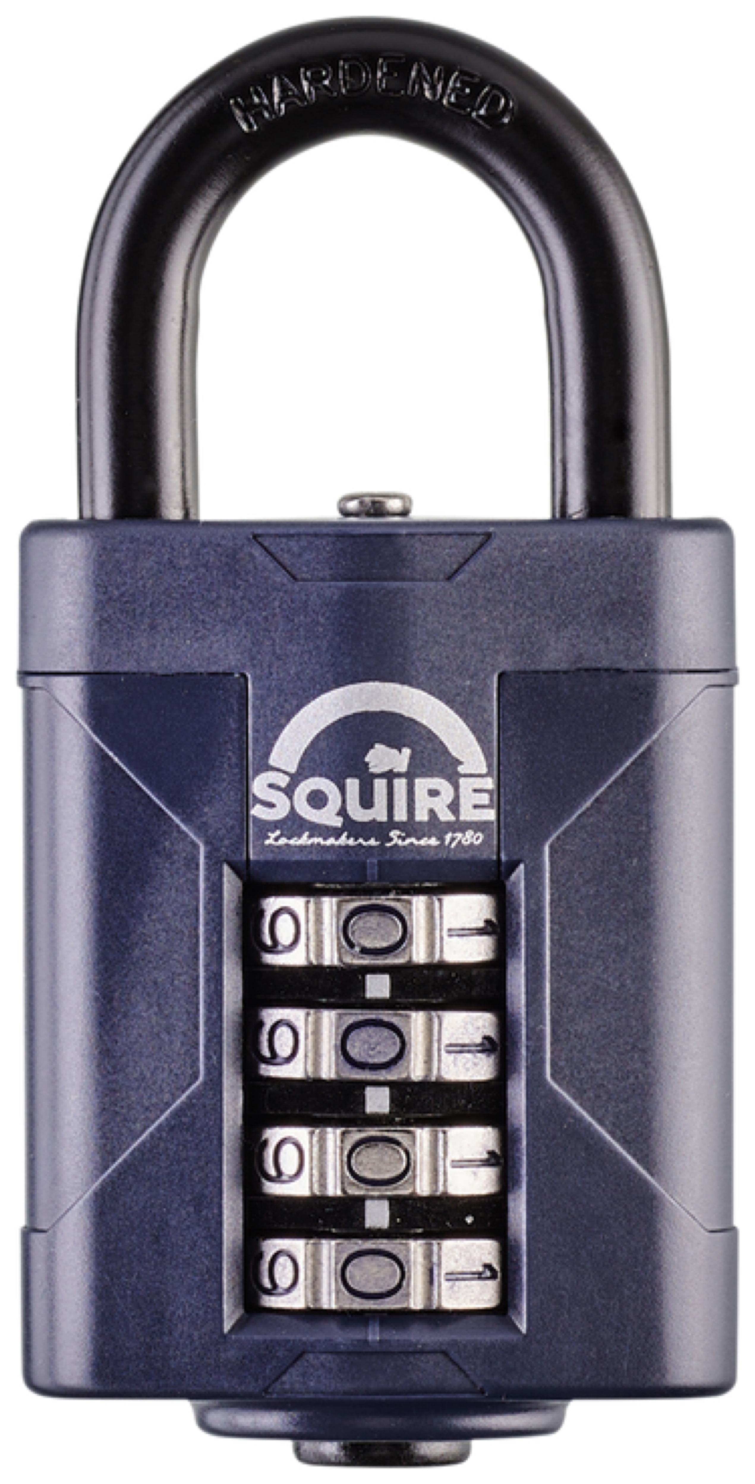 Squire Combination Padlock with Hardened Steel Shackle - 50mm