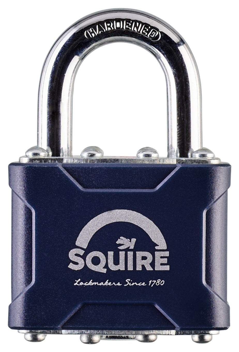 Image of Squire Hardened Steel Shackle Laminated Padlock with Fixings - 38mm