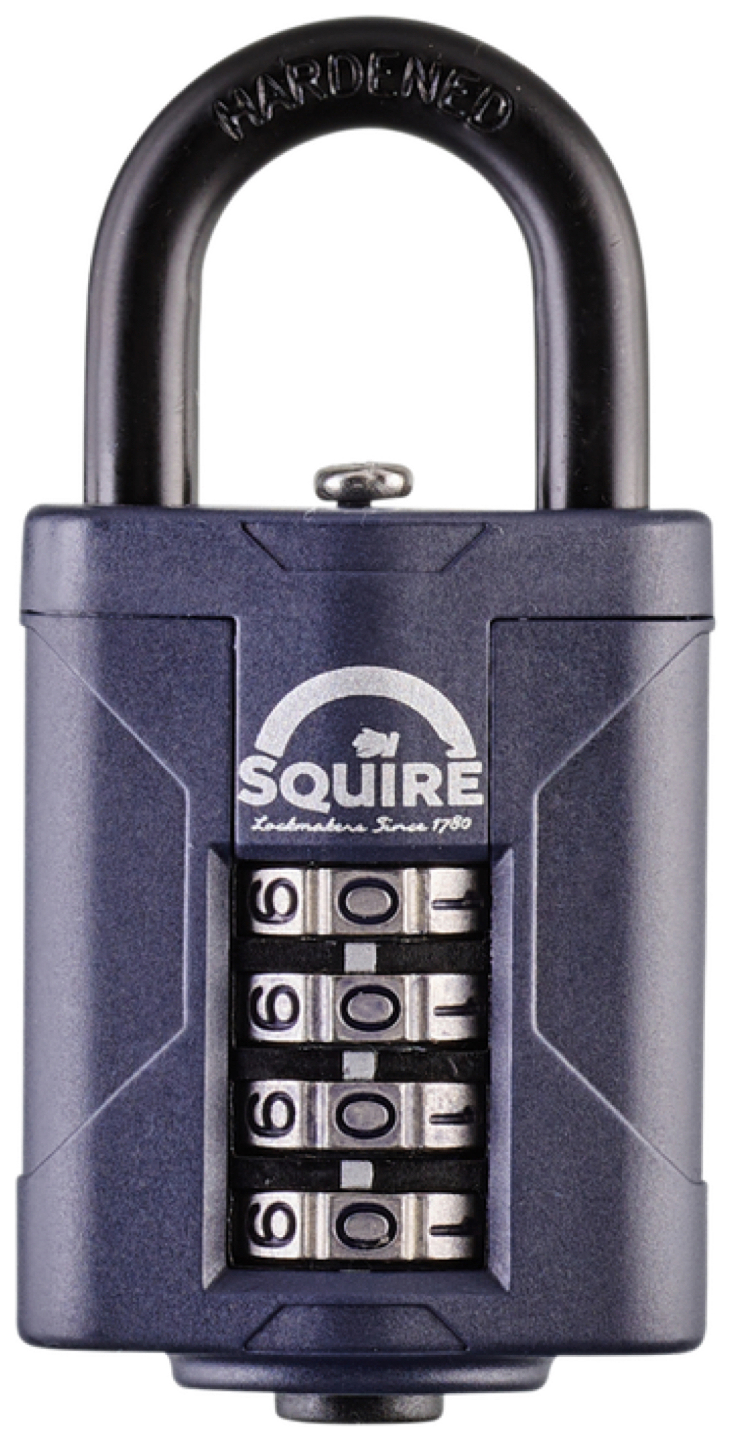 Squire Combination Padlock with Hardened Steel Shackle - 40mm