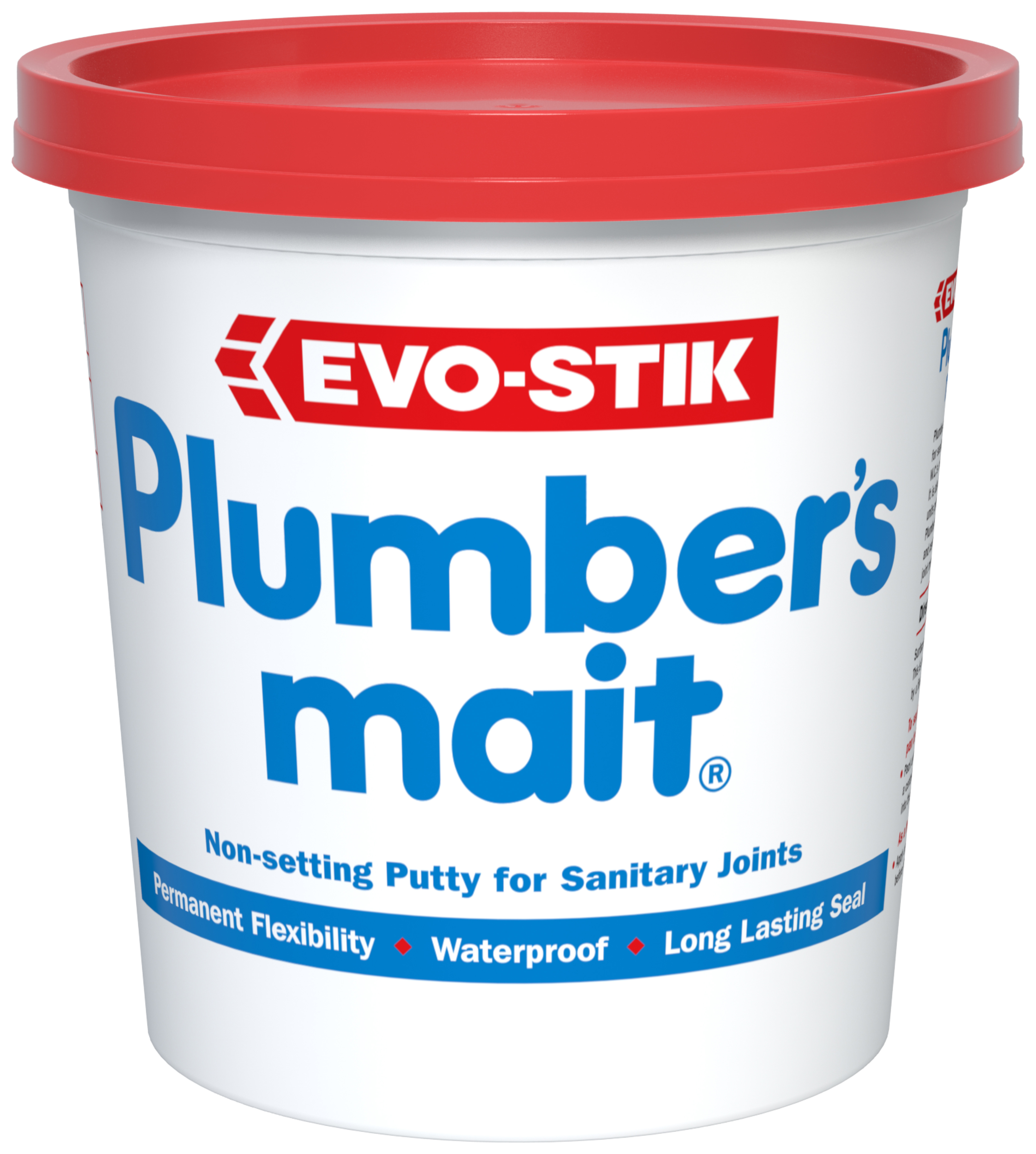 Image of EVO-STIK Plumber's Mait Waterproof Non-Setting Putty - 750g