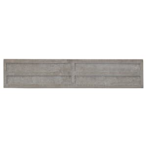 Wickes Recessed Concrete Gravel Board - 50mm X 300mm X 1.83m