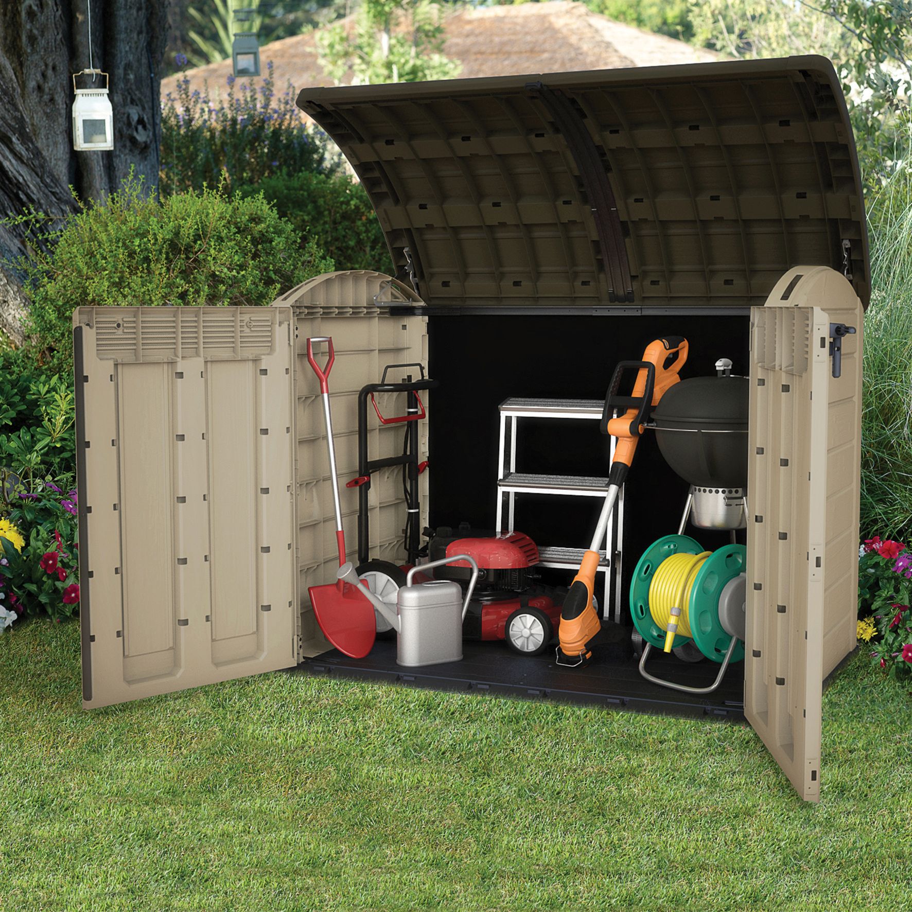 Keter bicycle hot sale shed