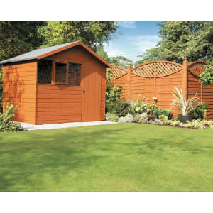 Image of Ronseal One Coat Fence Life Matt Shed & Fence Treatment - Harvest Gold 5L