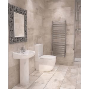 Wickes Cabin Tawny Beige Ceramic Wall & Floor Tile - 600 x 300mm