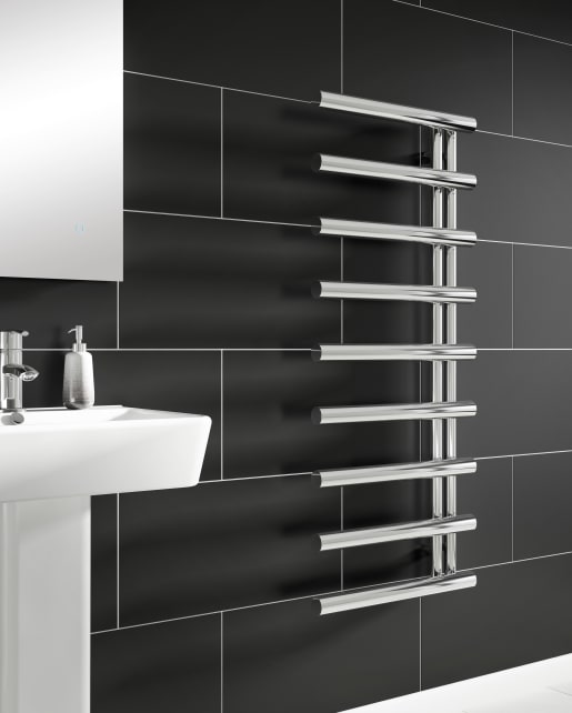Towelrads Mayfair Chrome Towel Radiator - 500mm -