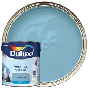 Dulux Matt Emulsion Paint - Nordic Sky - 2.5L