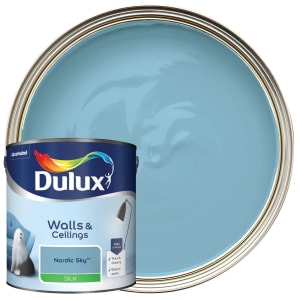 Dulux Silk Emulsion Paint - Nordic Sky - 2.5L