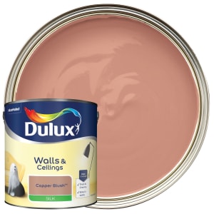 Dulux Silk Emulsion Paint - Copper Blush - 2.5L