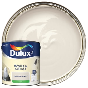 Dulux Silk Emulsion Paint - Summer Linen - 2.5L