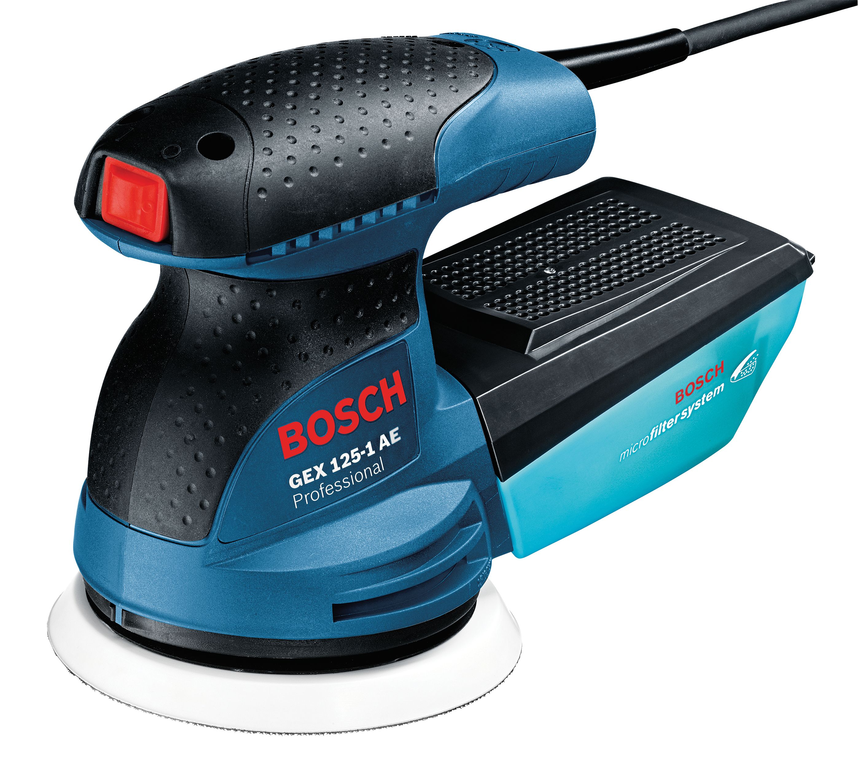 Bosch Professional GEX 125-1 AE 125mm Corded Random Orbital Sander 240V - 250W