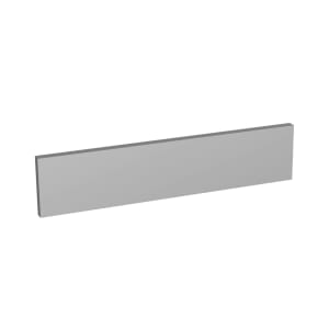 Wickes Orlando Grey Gloss Slab Appliance Door - 600 x 131mm
