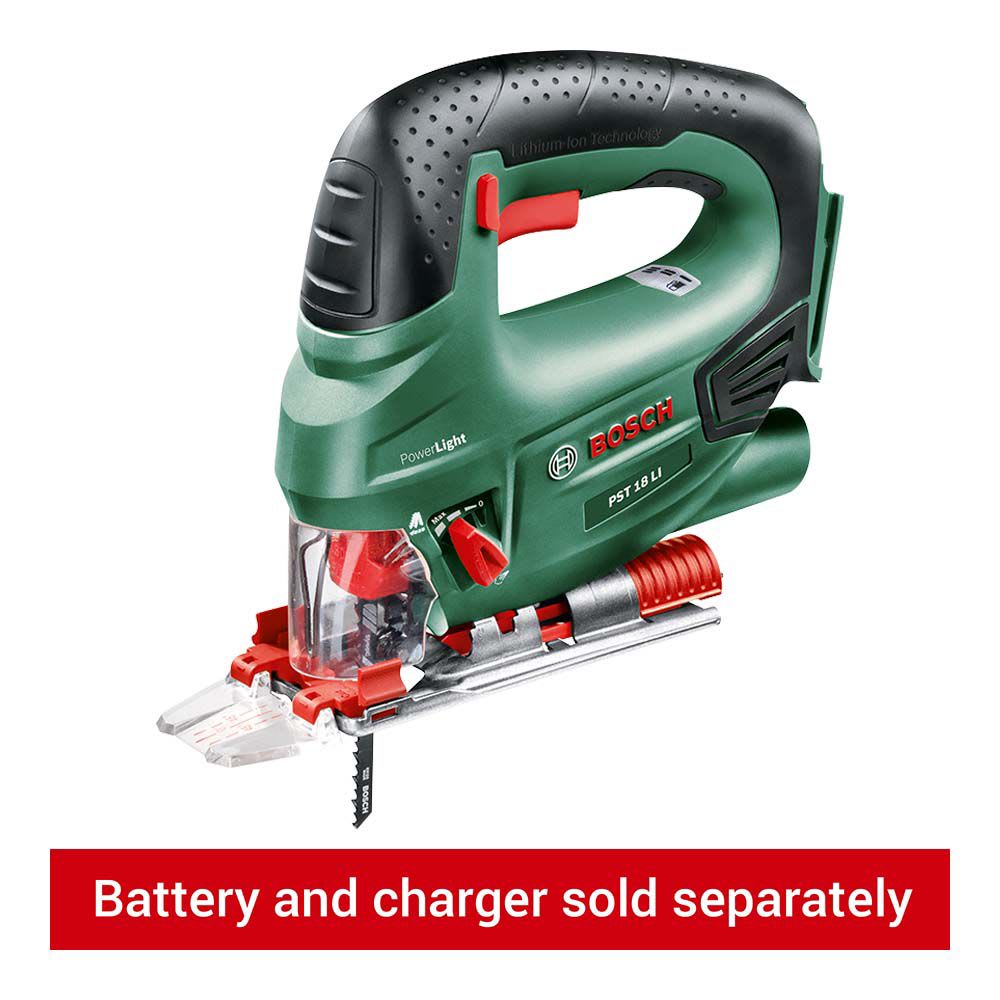 Offer Wickes Bosch PST 18 Li Cordless Jigsaw Bare Wickes