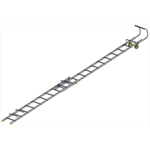 Youngman Double Section 6.01m Aluminium Roof Ladder