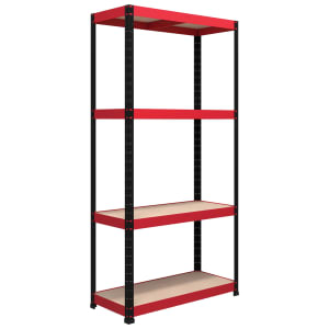 Rb Boss Shelf Kit 4 Wood Shelves - 1800 x 900 x 400mm 300kg Udl