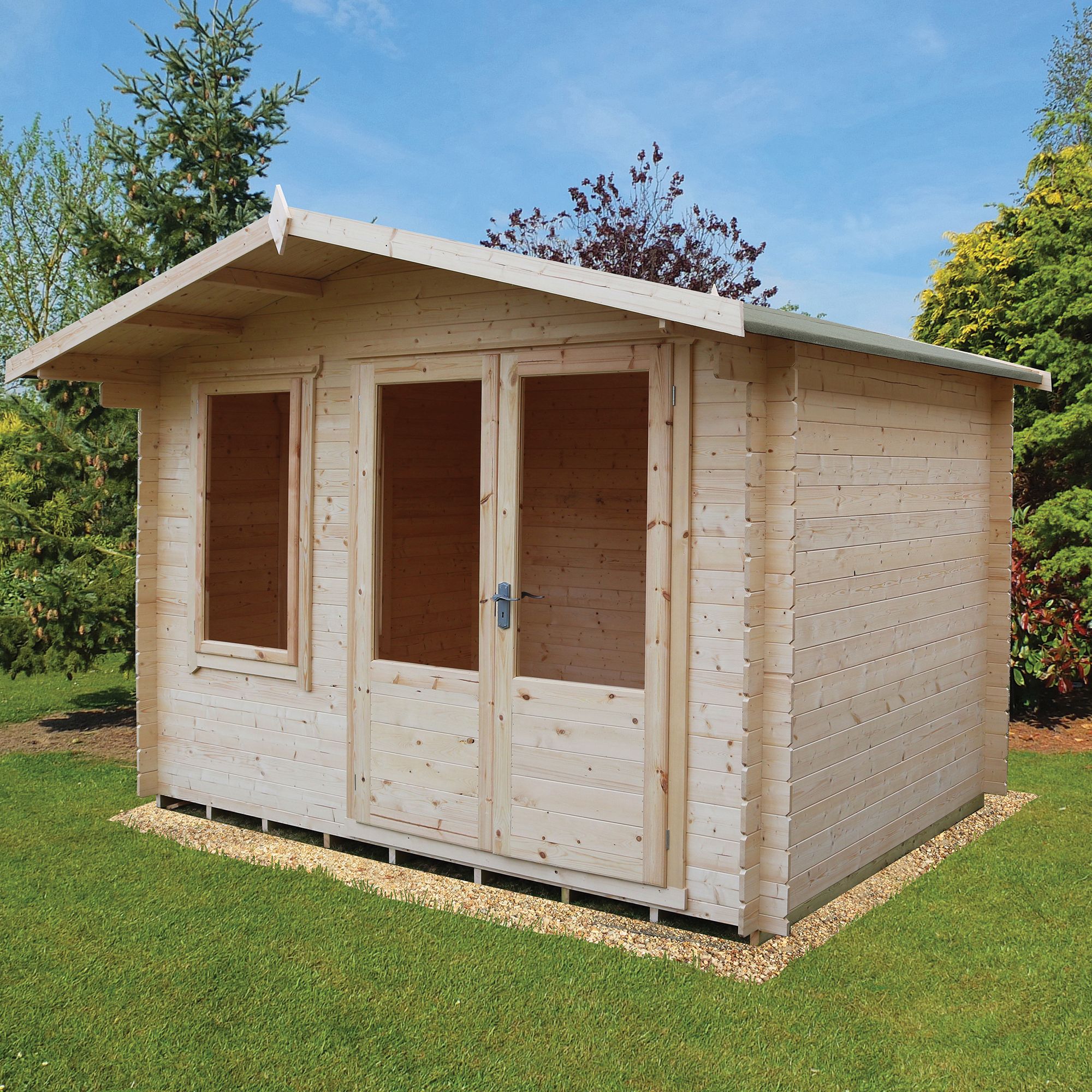 Shire Berryfield 11 x 8ft Double Door Garden Cabin