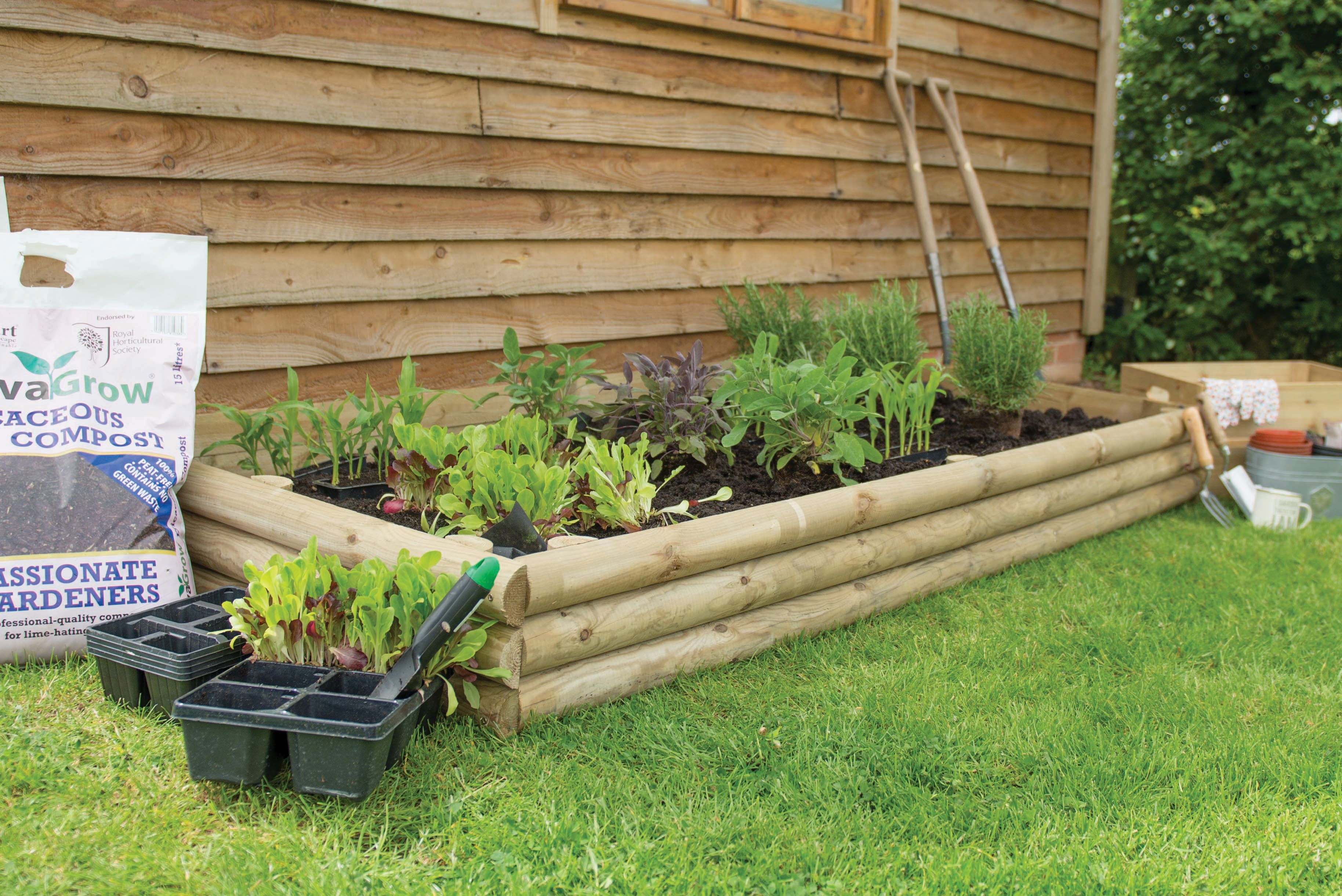 Forest Garden Bed Builder Pack - 410mm x 2m