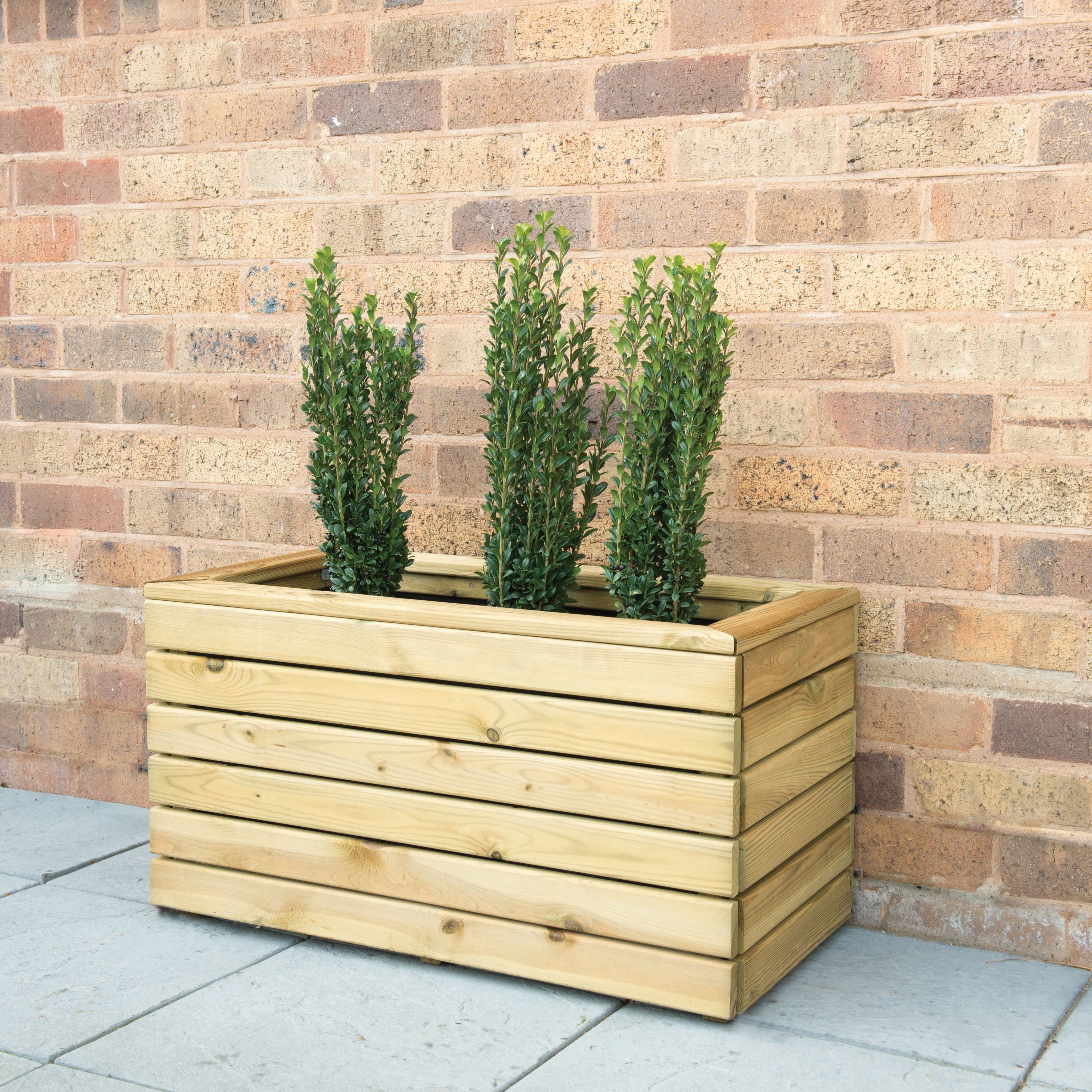 Forest Garden Linear Double Planter - 800 x 400mm