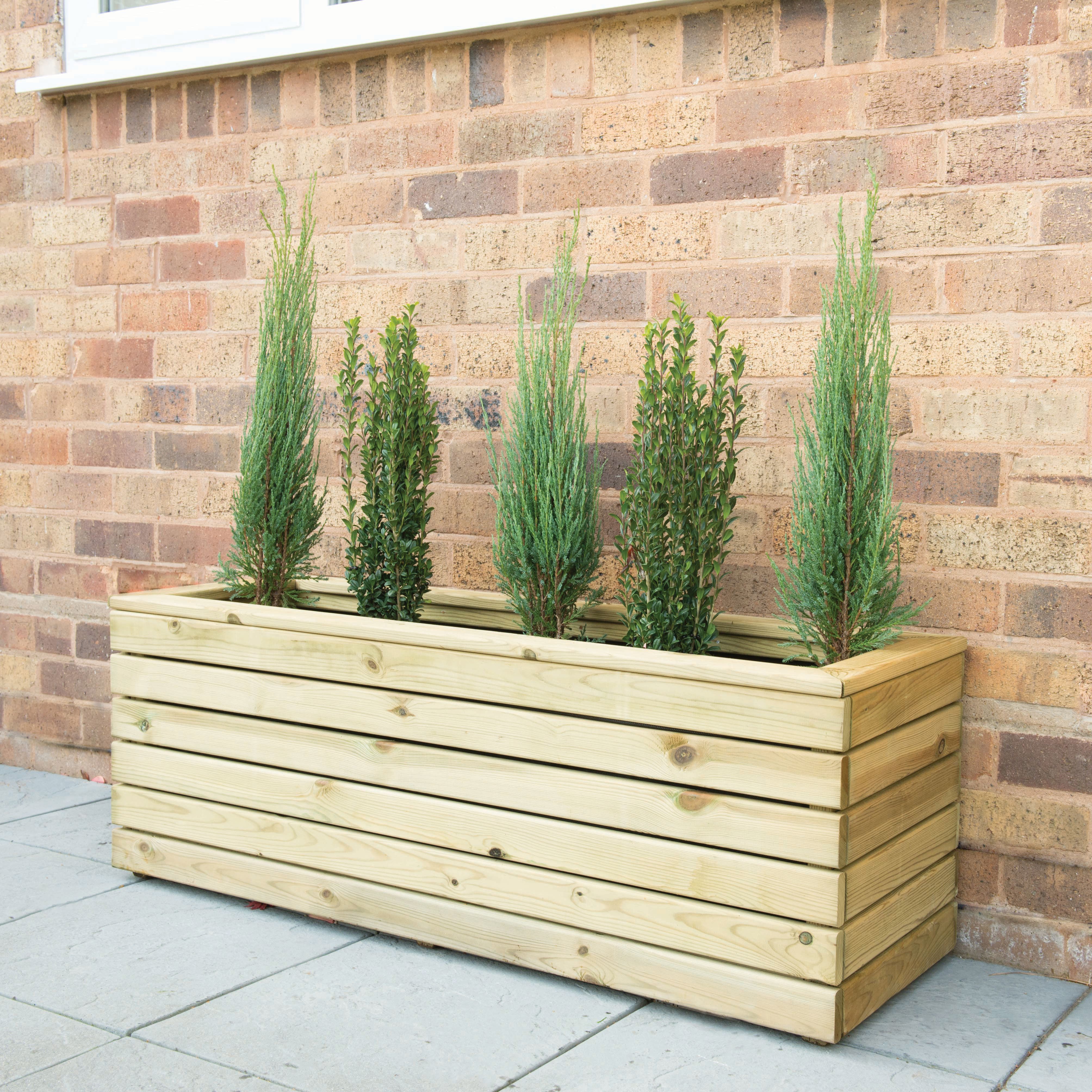 Image of Forest Garden Linear Long Planter - 400mm x 1.2m