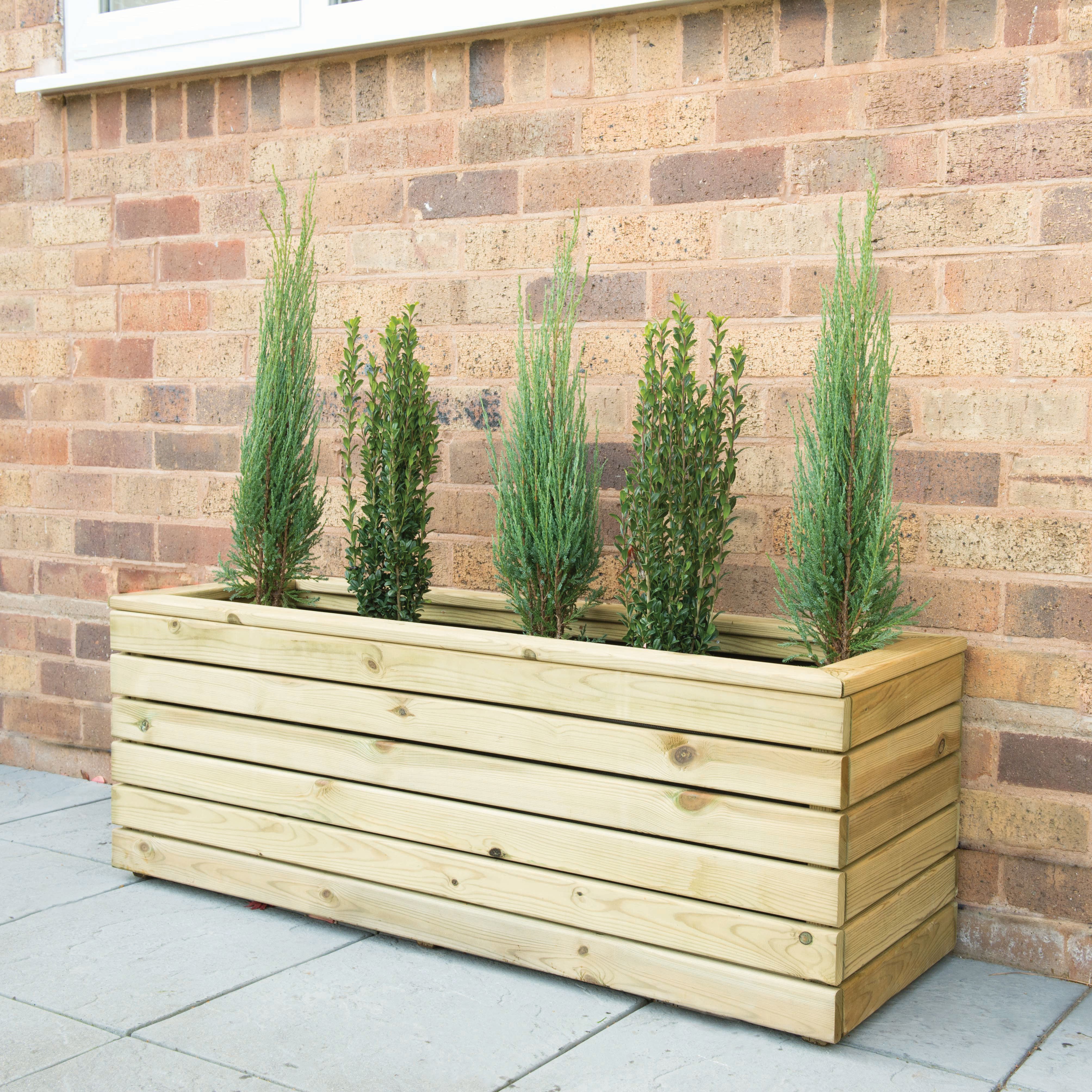 Forest Garden Linear Long Planter - 400mm x 1.2m