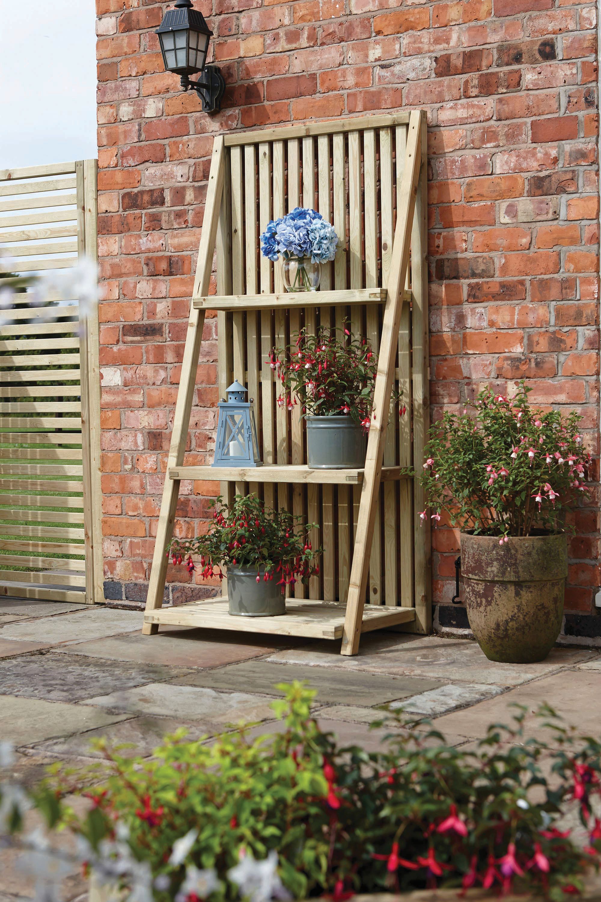Image of Rowlinson Pressure Treated Garden Plant Stand