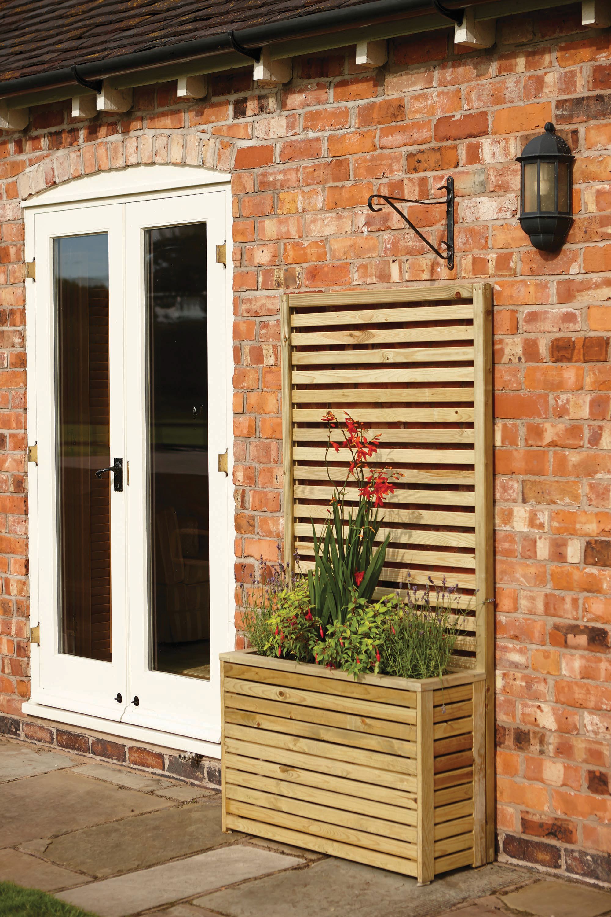 Image of Rowlinson Wooden Planter - 600 x 900 x 300mm