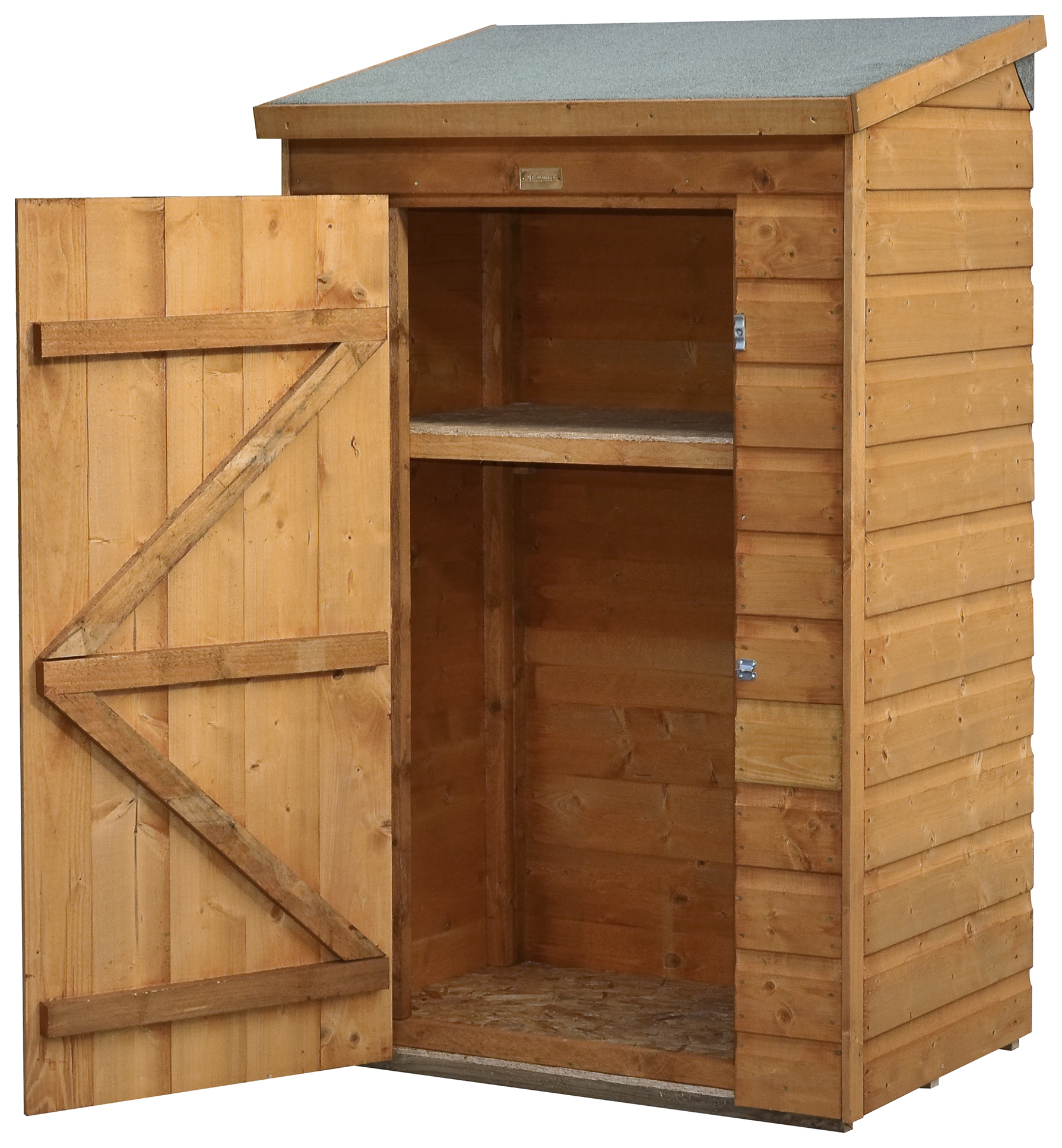 Rowlinson Mini Lean-To Storage Shed - 3 x 5ft