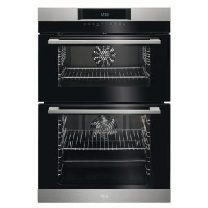 AEG DCK731110M SurroundCook Double Tower Electric Oven - Stainless Steel