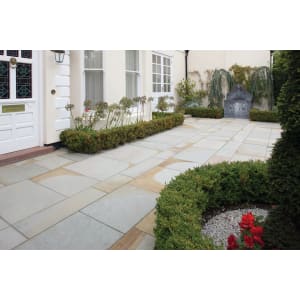 Marshalls Scoutmoor Smooth Diamond Sawn Paving Slab Mixed Size - 18 m2 pack