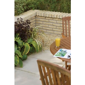 Marshalls Marshalite Textured Pitch Faced Walling - Buff 440 x 100 x 140mm Pack of 90