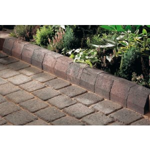 Marshalls Driveline 4 in 1 Textured Kerb Stone - Brindle 100 x 100 x 200mm Pack of 240
