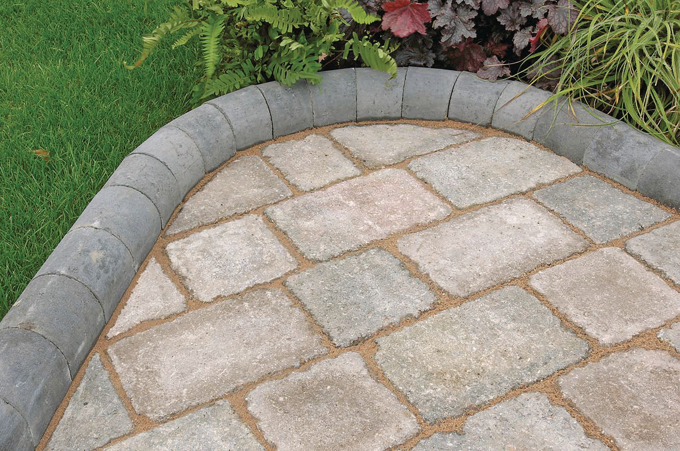 Image of Marshalls Driveline 4 in 1 Textured Kerb Stone - Charcoal 100 x 100 x 200mm Pack of 240