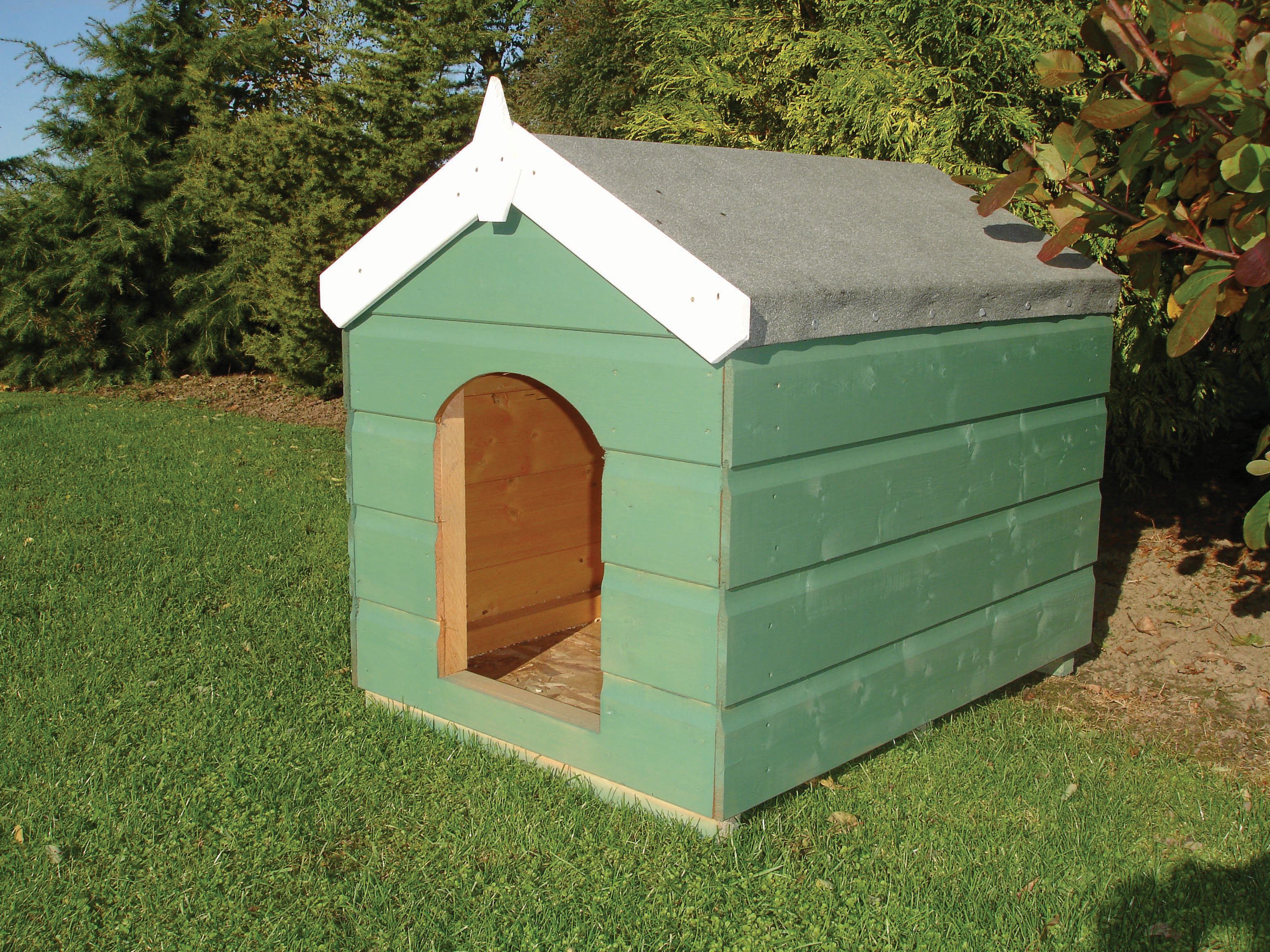 Shire Timber Apex Small Sark Kennel - 3 x 2 ft