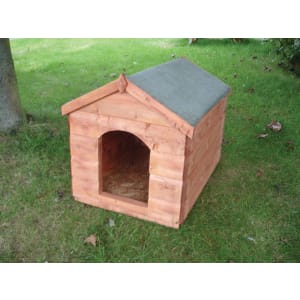 Shire Timber Apex Large Sark Kennel Honey Brown - 4 x 2 ft