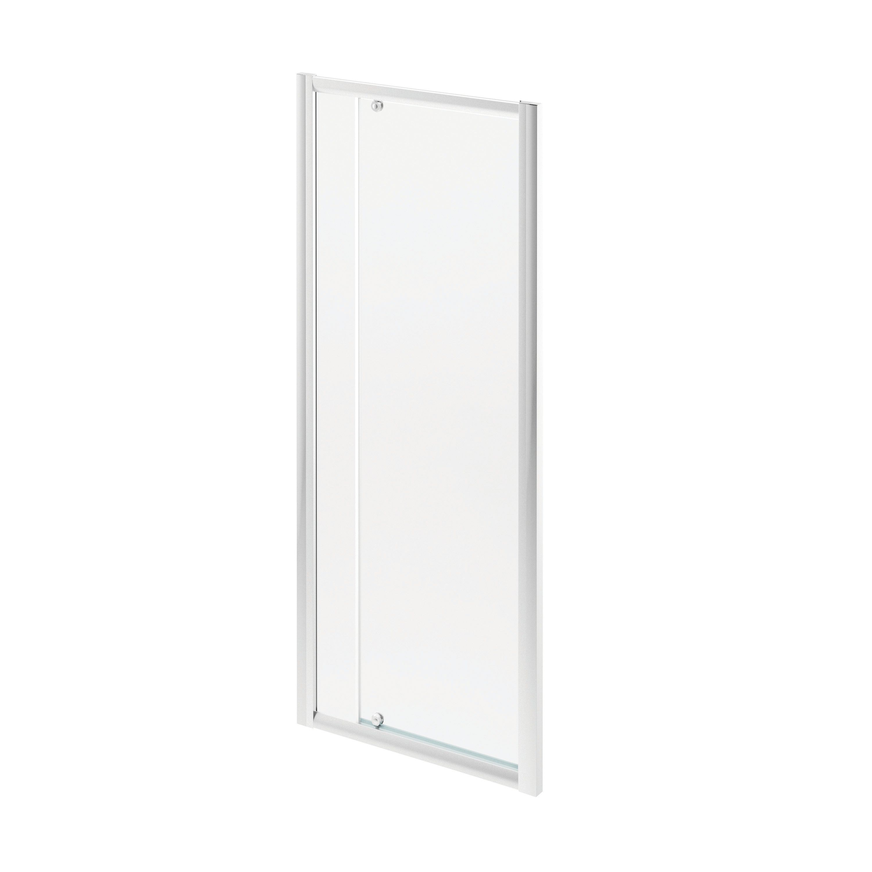 Image of Wickes Chrome Pivot Door Only - 1850 x 760mm