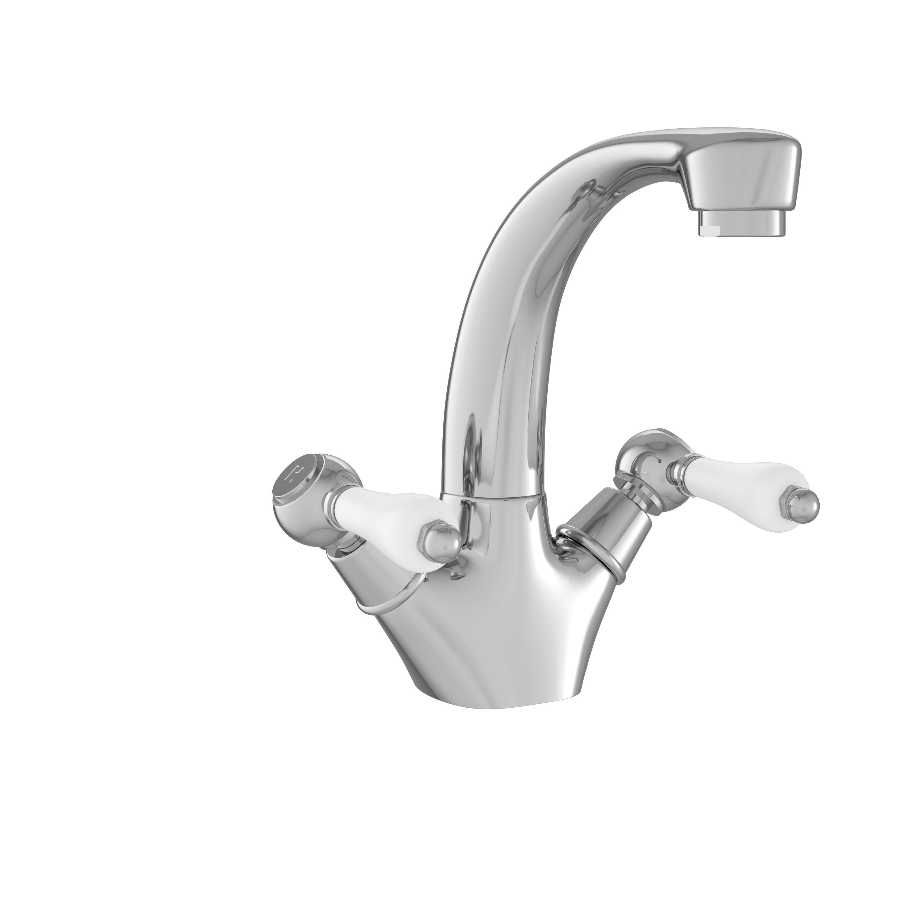 Image of Wickes Enchanted Mono Basin Mixer Chrome