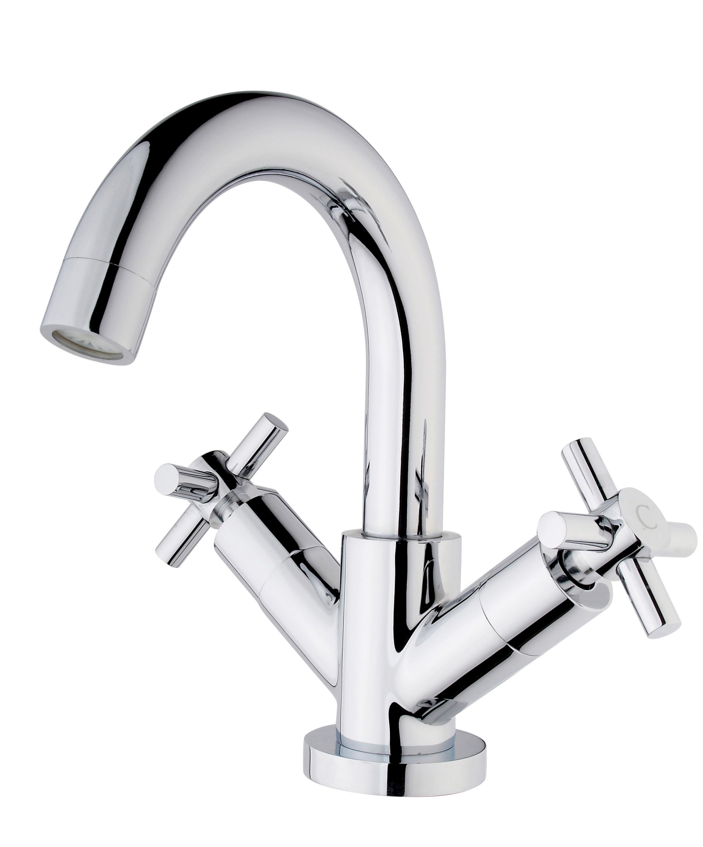 Wickes Connect Mono Basin Mixer Tap - Chrome