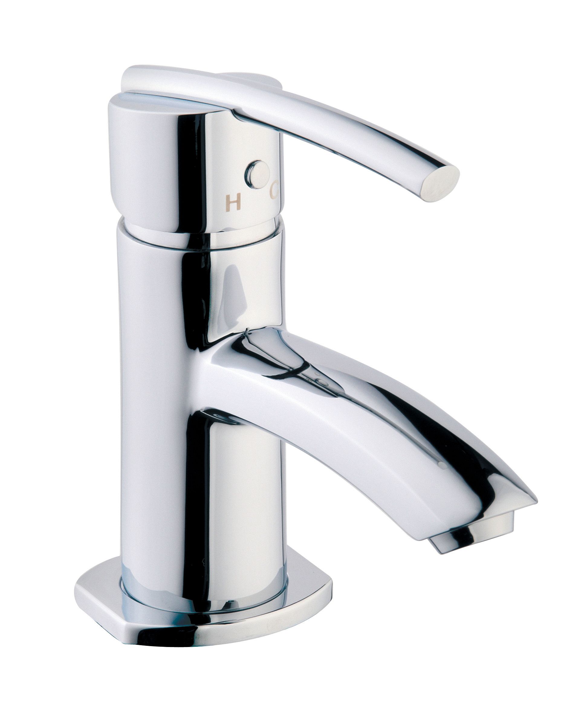 Image of Wickes Versaille Compact Basin Mixer Tap - Chrome