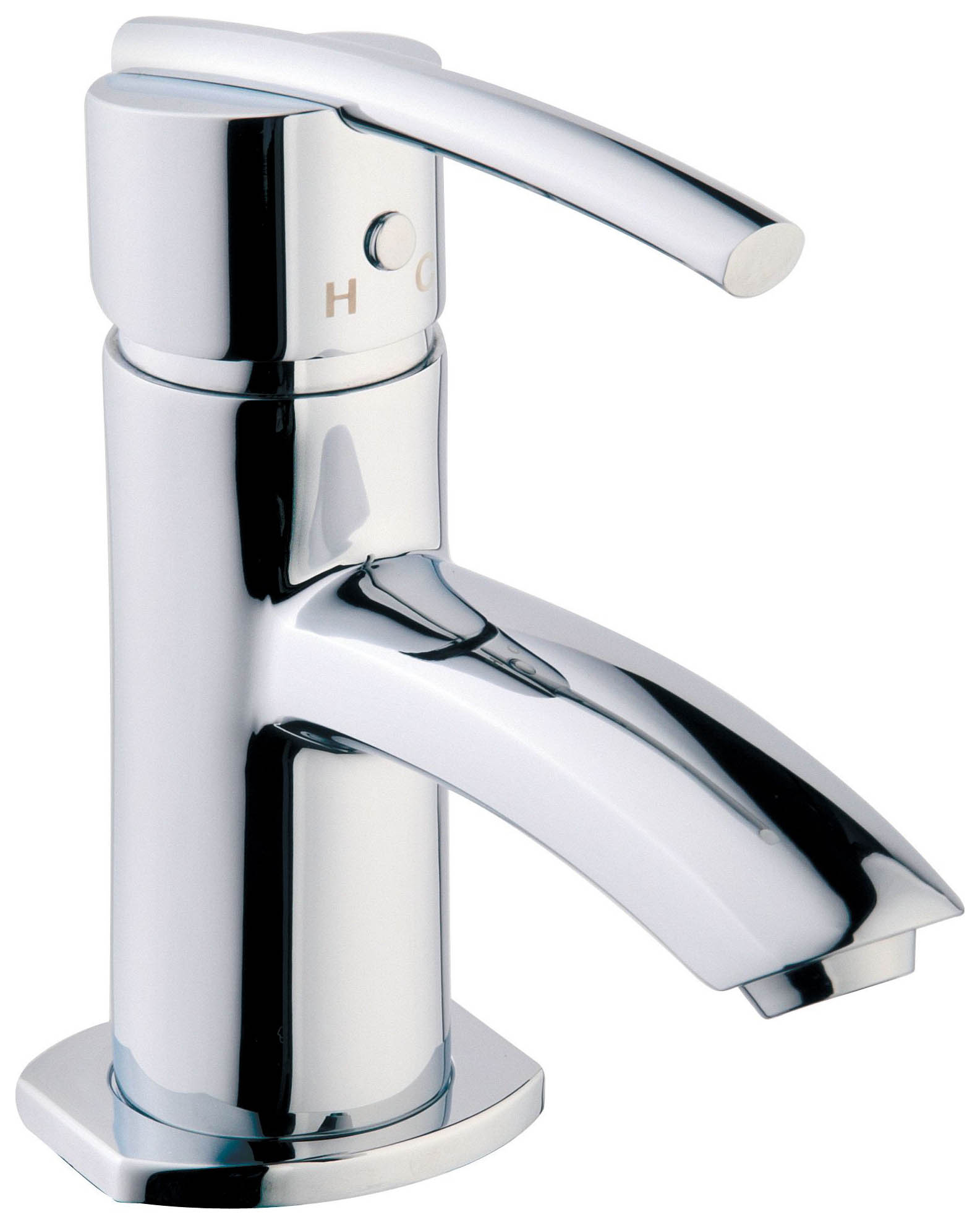 Image of Wickes Versaille Compact Basin Mixer Tap - Chrome