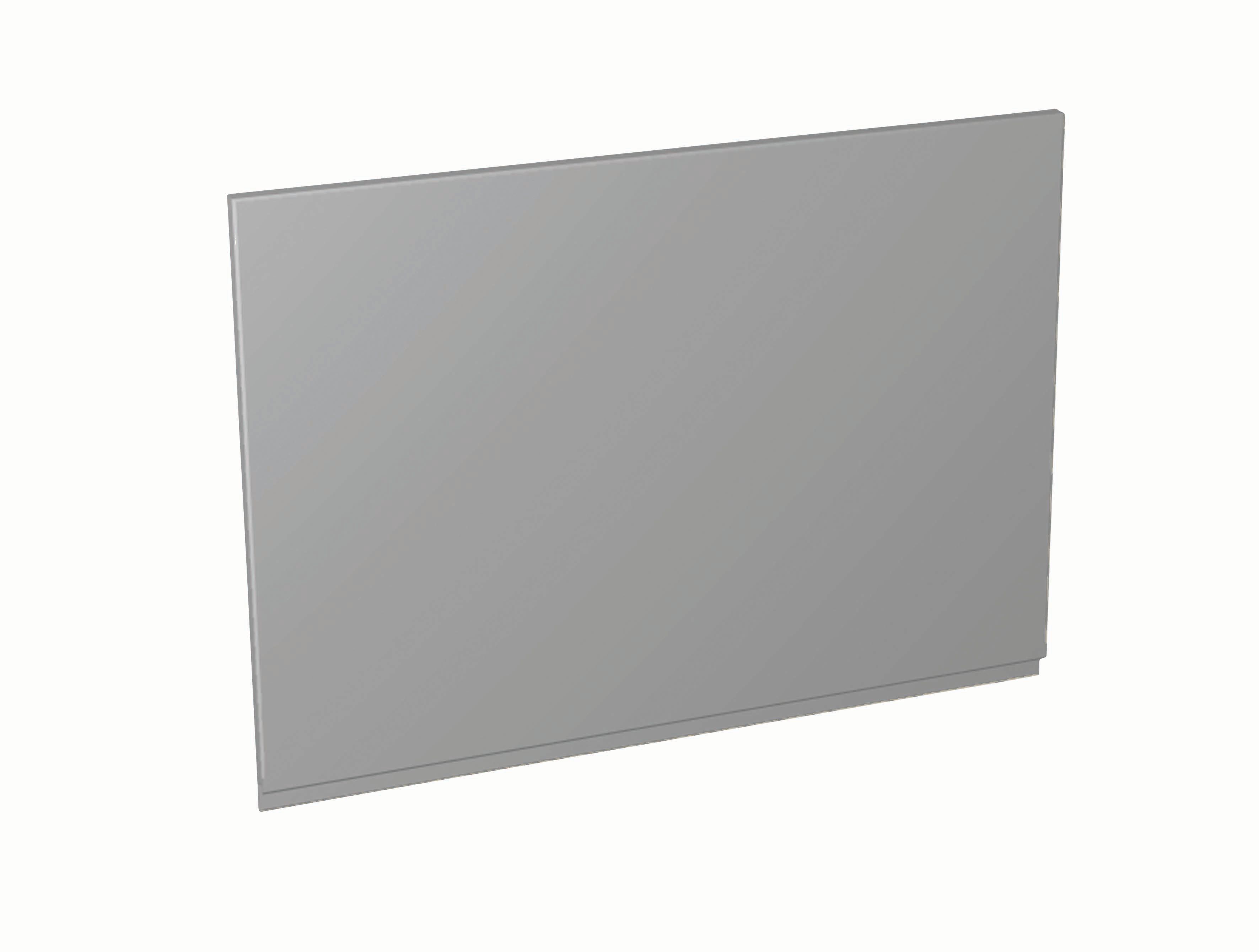 Image of Wickes Madison Grey Gloss Handleless Appliance Door (D) - 600 x 437mm