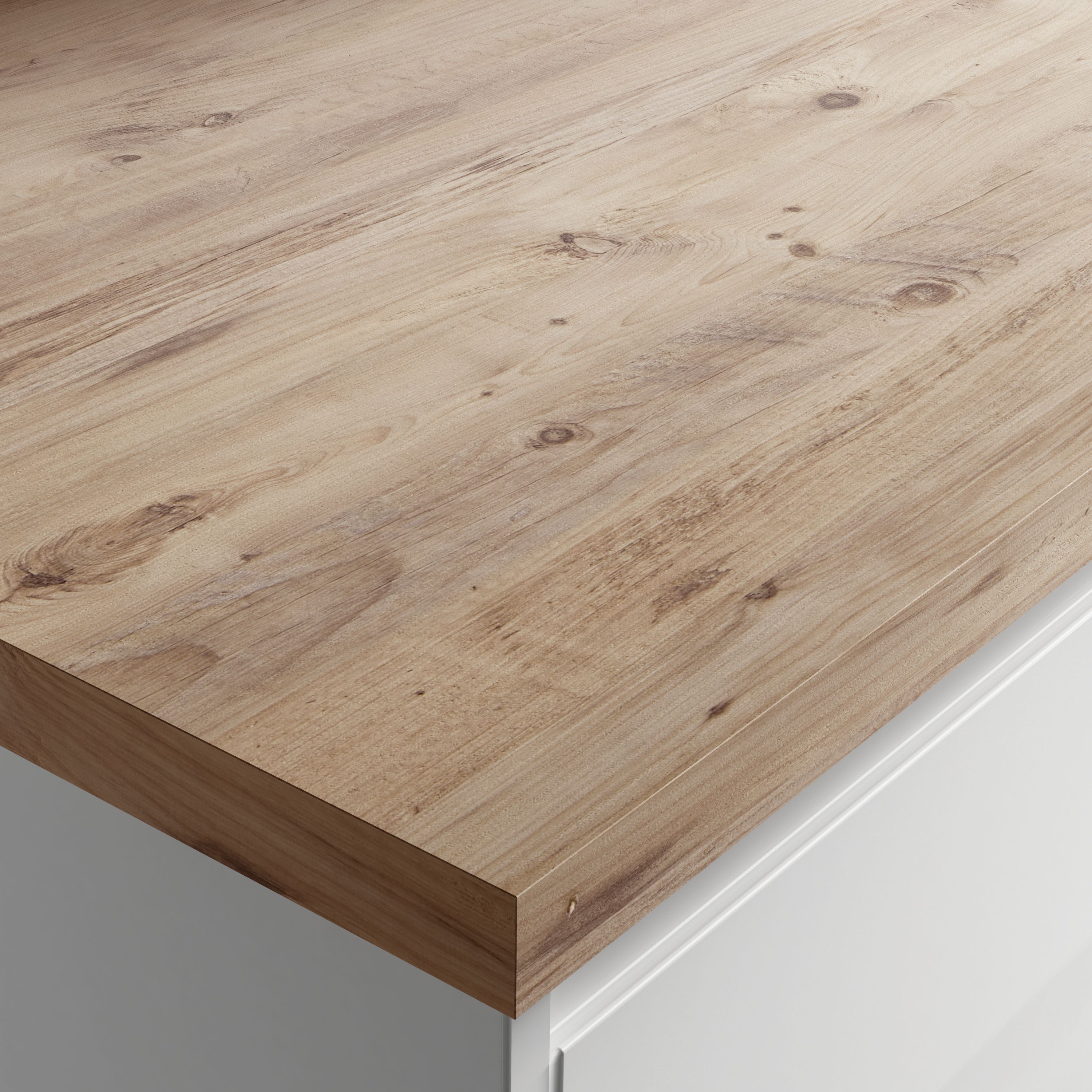 Wickes Wood Effect Laminate Worktop Jackson Grain 600mm x 38mm x 3m Wickes.co.uk
